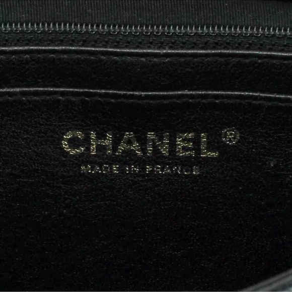 CHANEL JUMBO Flap Bag Quilted Caviar & Chanel Cambon POCHETTE & Chanel Wallet - Picture 14 of 16